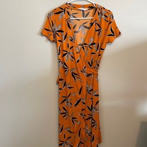 Mango wrap around dress